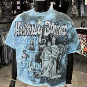 2026 New Cotton T-Shirt Short-Sleeved Full-Printed Couple Lapel Digital Spray Inner Style Pullover Top